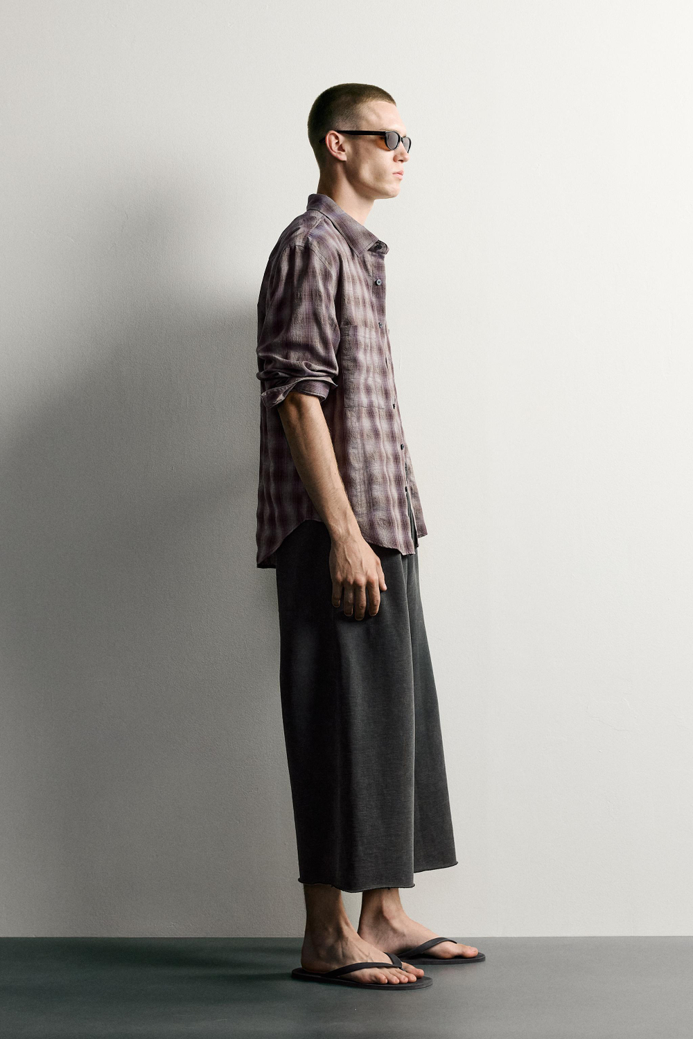 ДЖОГГЕРЫ RELAXED CROPPED FIT — ZARA