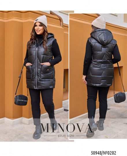 Жилет 0202-черный Minova Фото 1