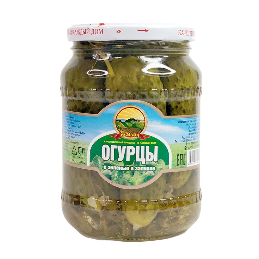 ОГУРЦЫ Исмаил 670 гр