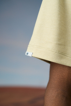 Футболка Nothomme Blue Monte Breathable Short-Sleeve Shirt "Velvet Yellow"