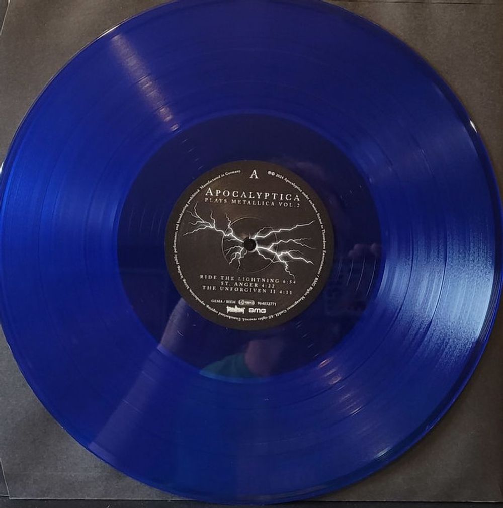Apocalyptica. Plays Metallica Vol.2 (Blue 2LP) 2024 Новая запечатанная виниловая пластинка. Товар уцененный