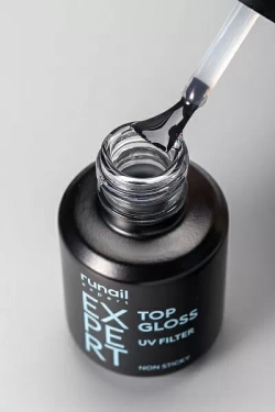 Runail Expert Топ глянцевый с УФ-фильтром Top Gloss Non Sticky Runail Expert, 18 мл