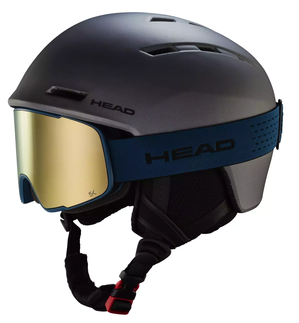 HEAD очки горнолыжные 391243 HORIZON 2.0 5K+SL UNISEX линза 5K + доп линза petrol /gold