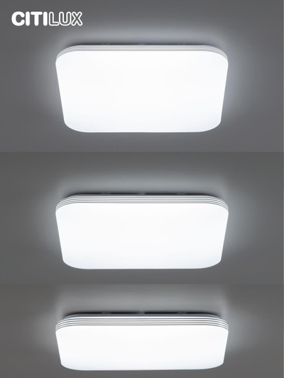 Citilux Симпла CL714K900G RGB Люстра светодиодная с пультом