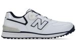 New Balance 574 Golf Shoes "White Black Grey"