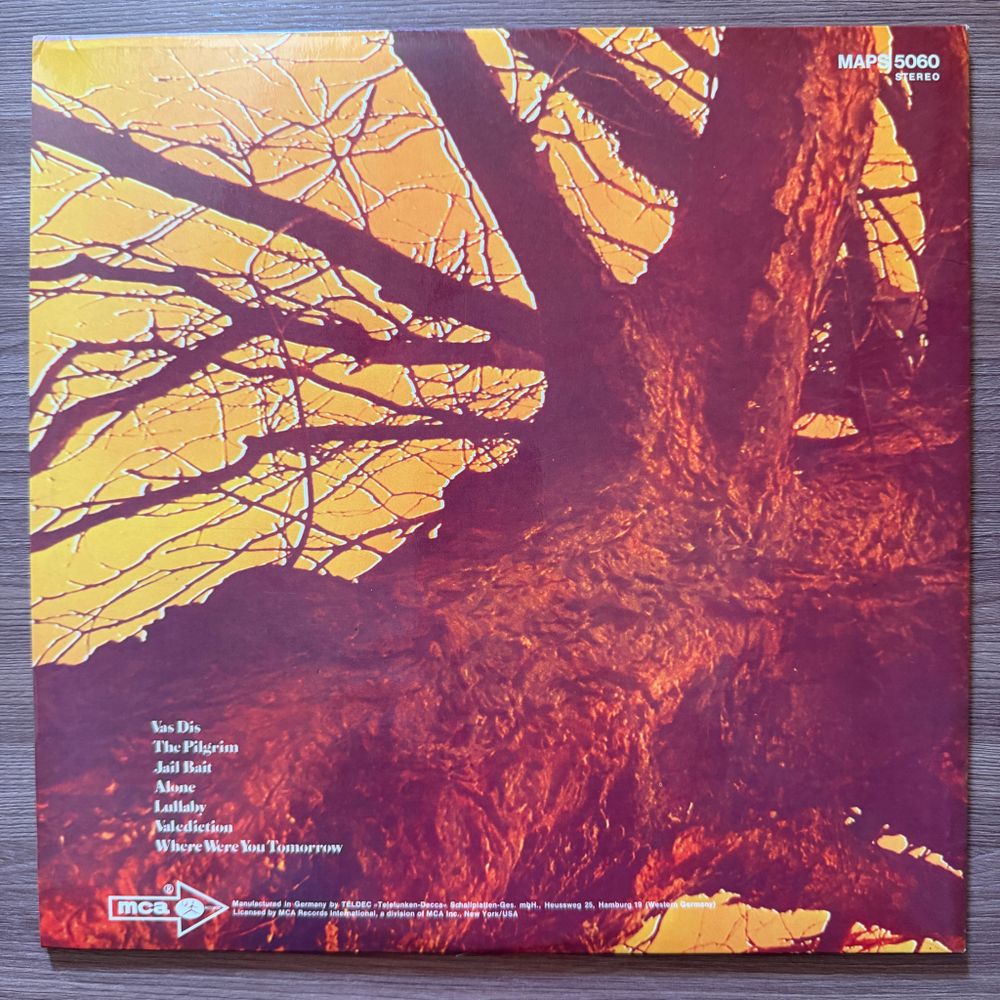 Wishbone Ash ‎– Pilgrimage (Германия 1971г.)