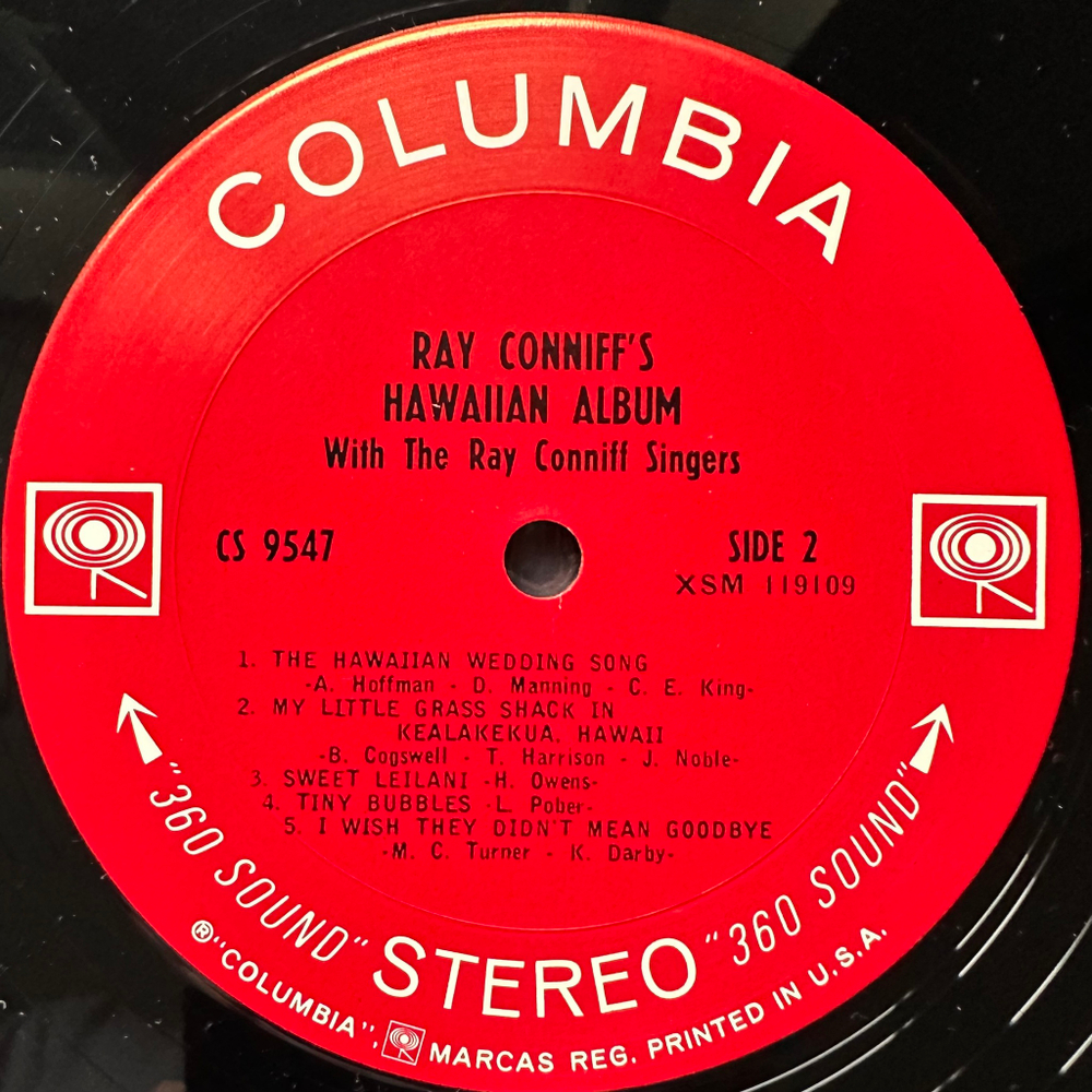 Ray Conniff With The Ray Conniff Singers - Ray Conniff's Hawaiian Album (США 1967г.)