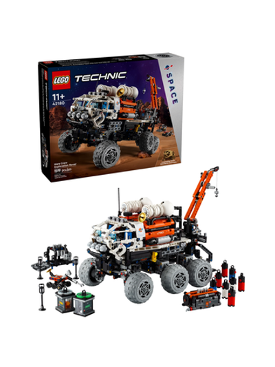 Конструктор Лего Техник Исследовательский марсоход 42180 | LEGO Technic Mars Crew Exploration Rover | 1599 деталей 11+