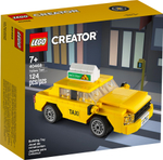 Конструктор Лего Криэйтор Жёлтое такси 40468 | LEGO Creator Yellow Taxi коллекционная модель 124 детали 7+