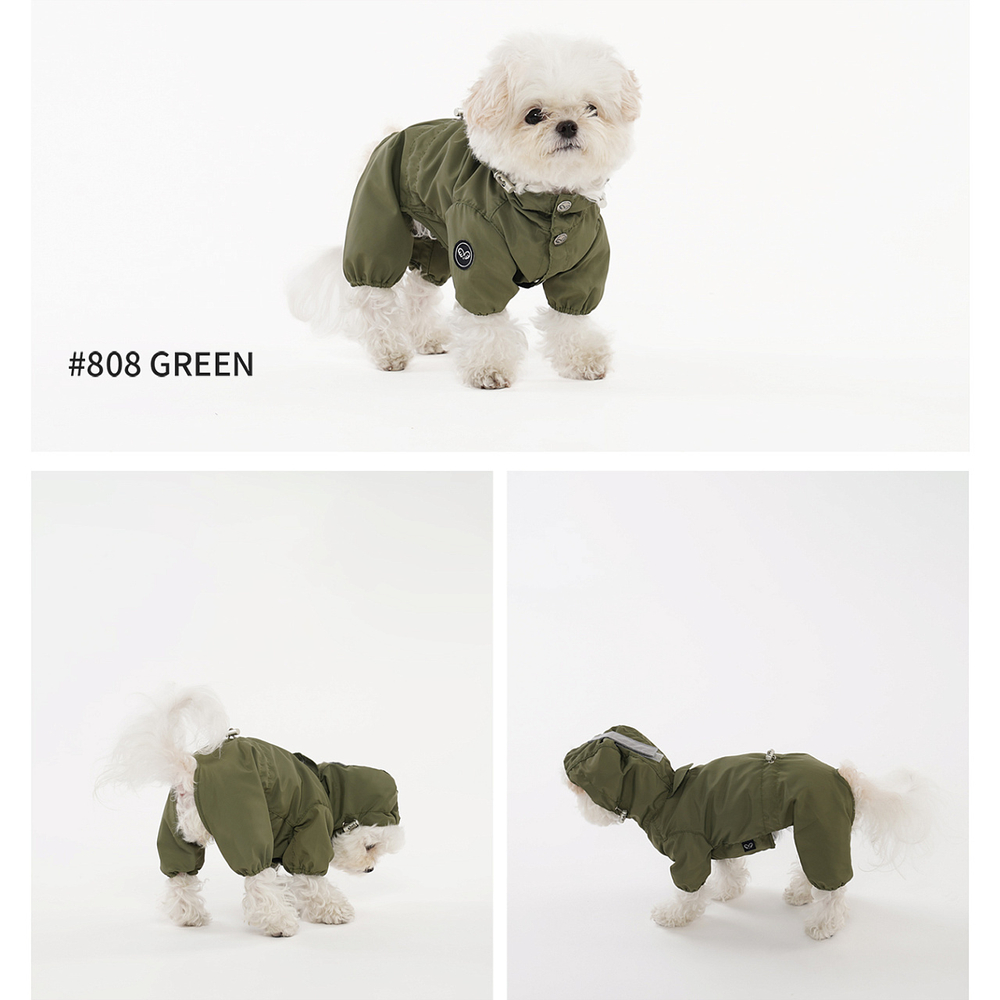 151 Дождевик для собак-мальчкиков с фиксаторами по талии (унисекс) PUPPY ANGEL® MAGAGIO™ V2