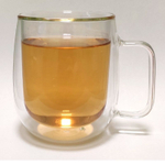 Кружка термостойкое стекло с двойными стенками 380(480)ml, CGPro Glass.