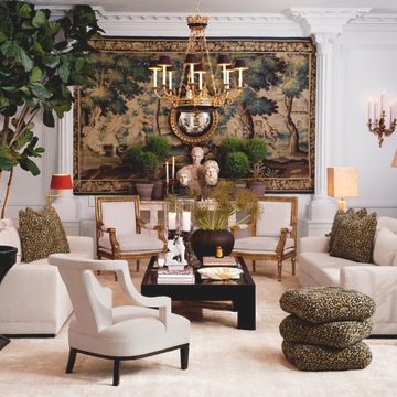 Eichholtz Floor Lamp Corbin, Antique Brass Finish