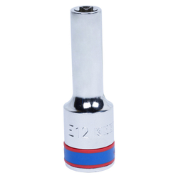 Головка торцевая глубокая TORX Е-стандарт 1/2", E12 KING TONY 427512M