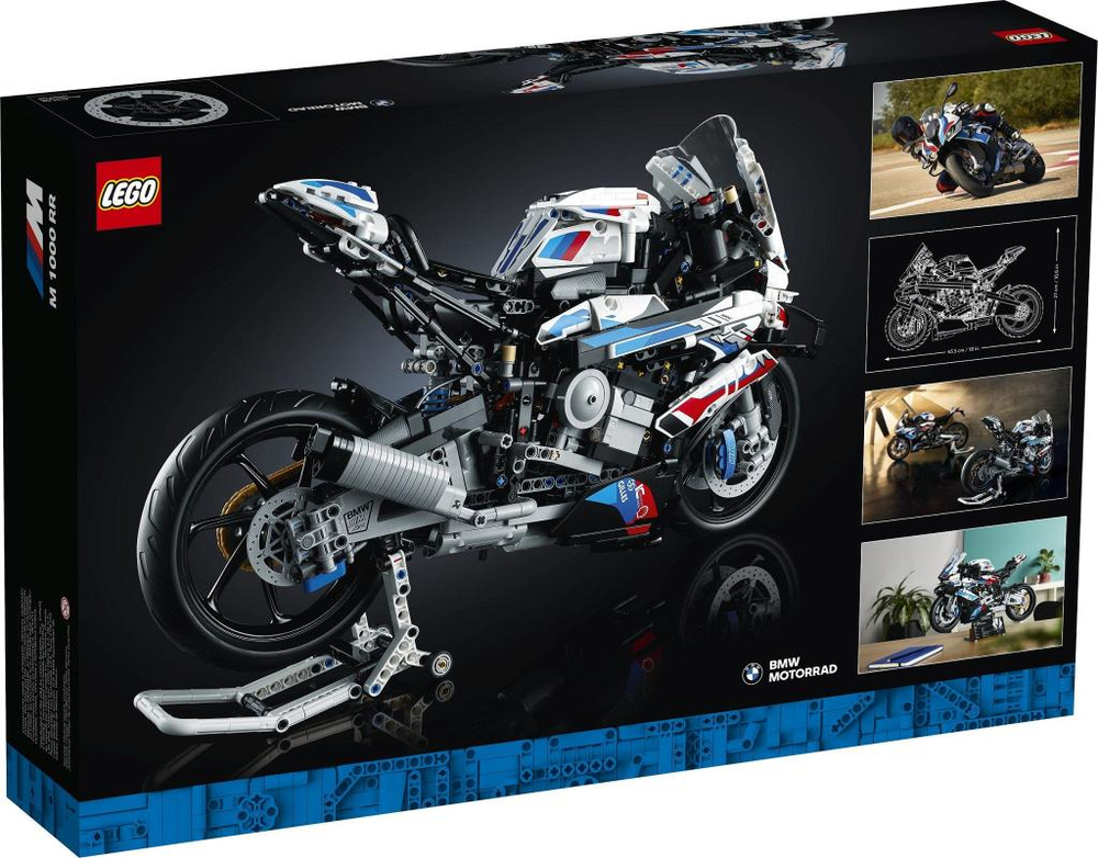 Конструктор Лего Техник БМВ М 1000 RR 42130 | LEGO Technic BMW M 1000 RR | набор спортивный мотоцикл 1921 деталь 18+