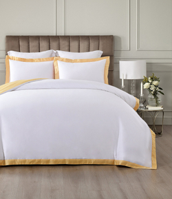 Постельное белье 2 спальное евро Luxe Dream Sensa Pure White T1037E