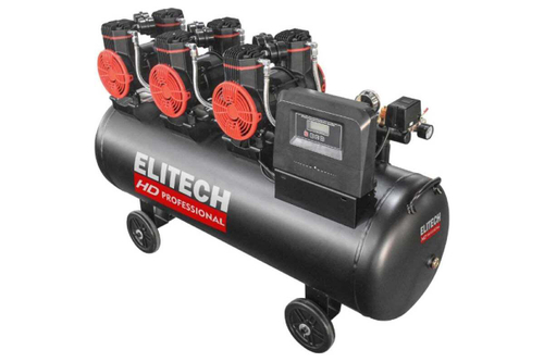 Безмасляный малошумный компрессор Elitech ACF 900-160S HD 206465