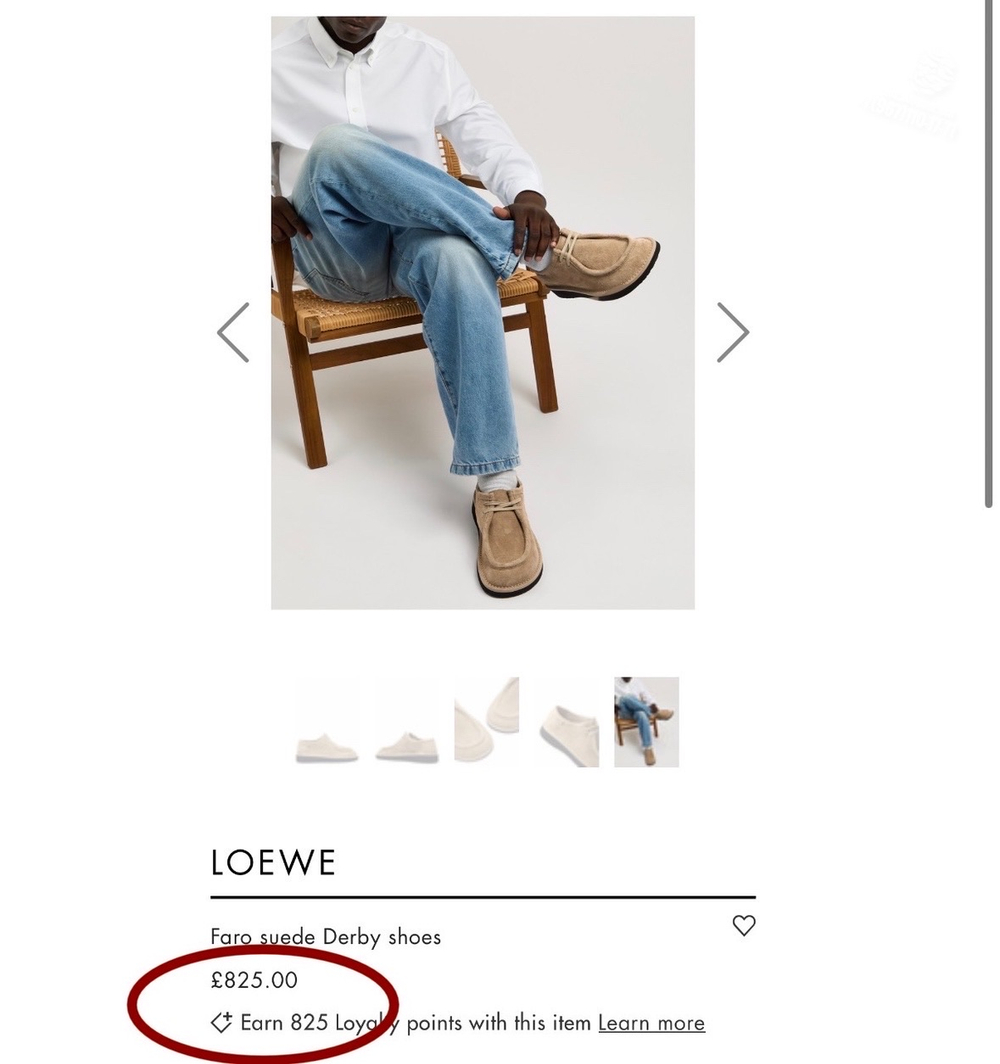 Туфли Loewe Faro