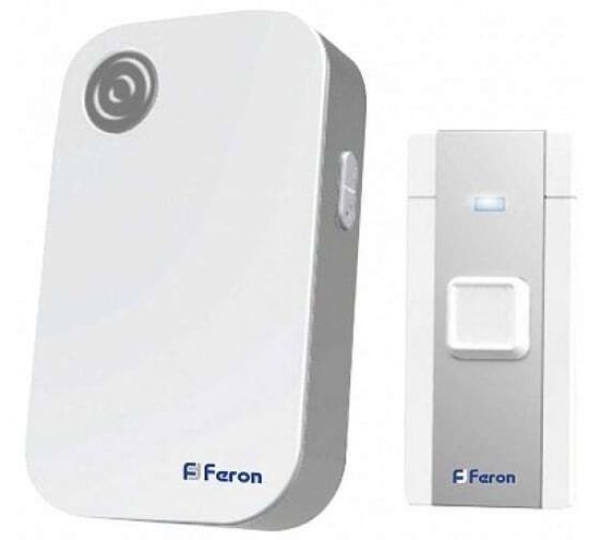 Звонок беспроводной FERON 36 мелодий IP20 E-372