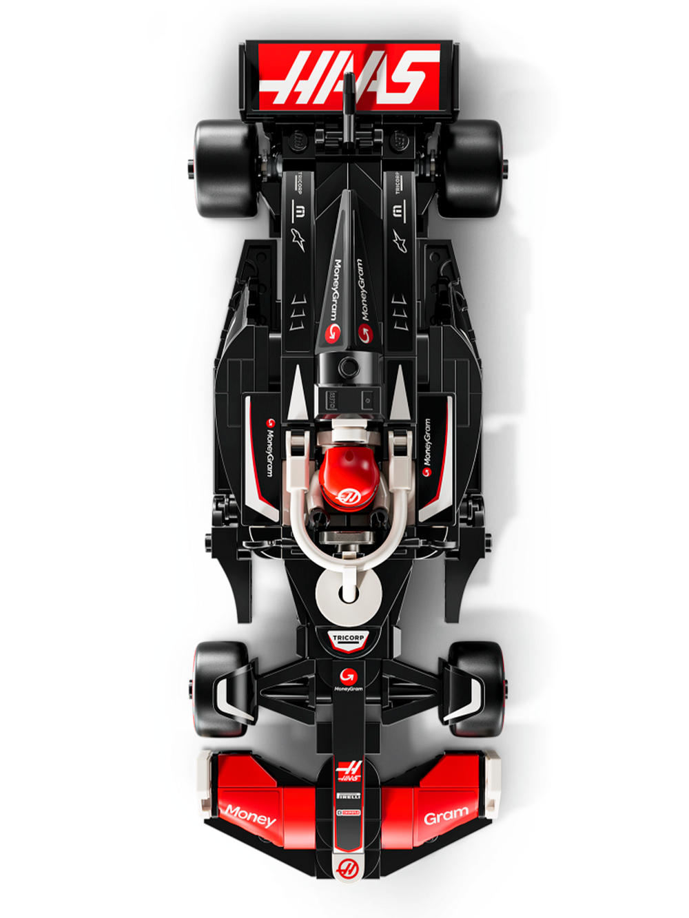 Конструктор Лего Спид Чемпионс гоночный Болид | LEGO Speed Champions MoneyGram Haas F1 Team VF-24 77250 242 детали 10+