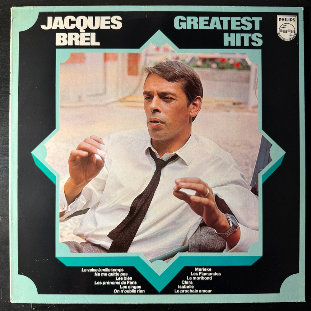 Jacques Brel ‎– Greatest Hits (Голландия 1974г.) Т
