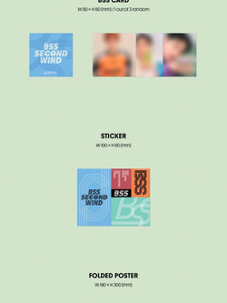 Альбом BSS (SEVENTEEN) - SECOND WIND 1st Single Album