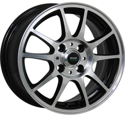 Megami MGM-5 6x15 5x114.3 ET 38 Dia 67.1 (HBFP)