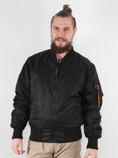 Куртка Бомбер Apolloget B-17 Black/Orange