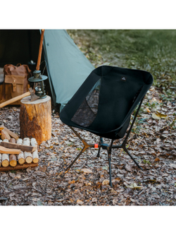 Кресло туристическое Naturehike Yamami YL01 складное, 55х54х73,5 см, до 180 кг, черное