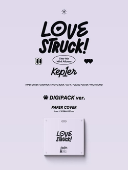 Альбом Kep1er - LOVESTRUCK! 4th Mini Album DIGIPACK Version