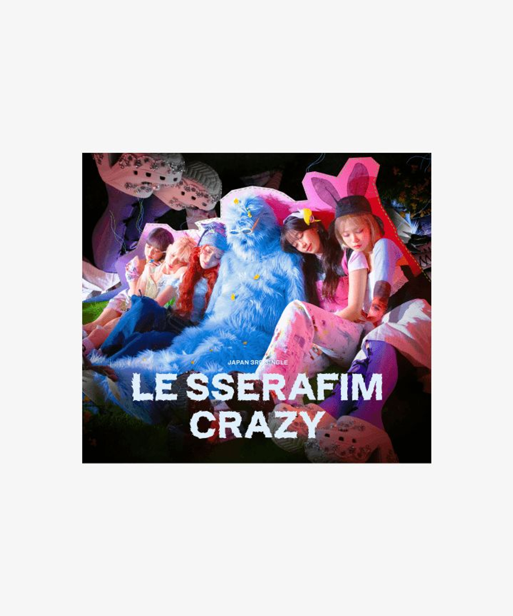 Альбом LE SSERAFIM - CRAZY JAPAN 3rd Single LIMITED A Version