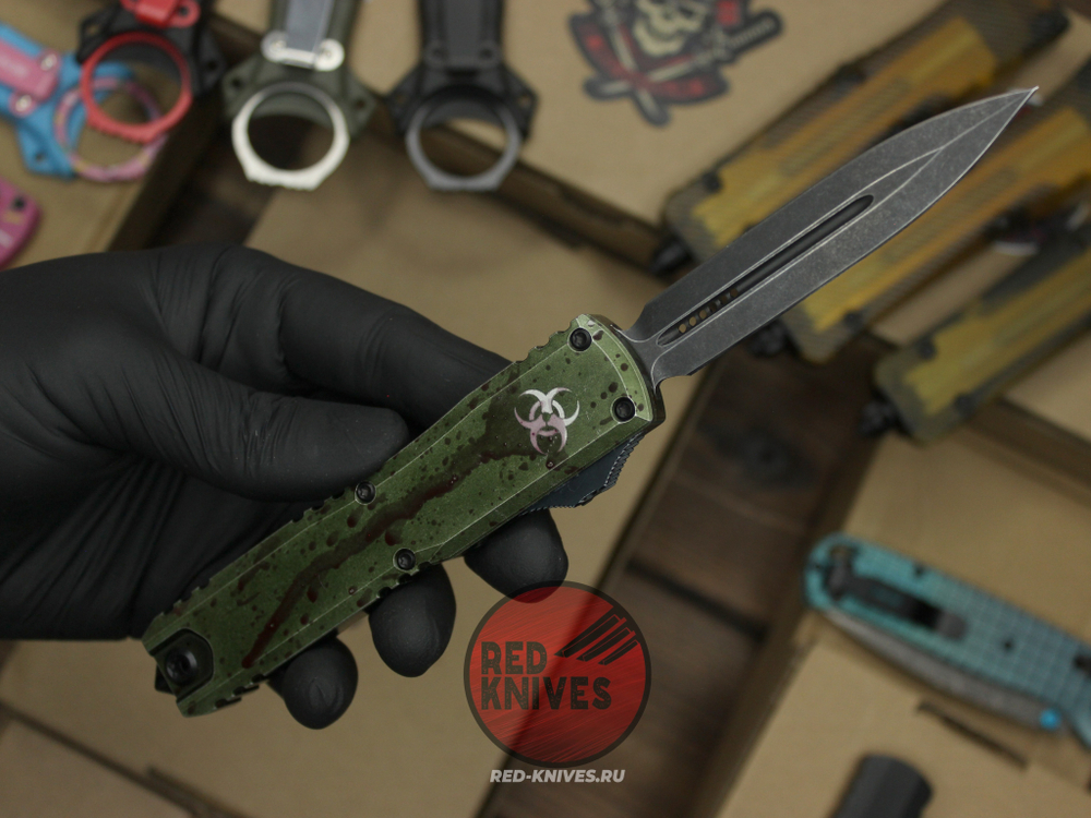 ПРЕДЗАКАЗ Ножи Microtech Ultratech GEN IV D/E Outbreak Signature Series (1122-1OBDS)