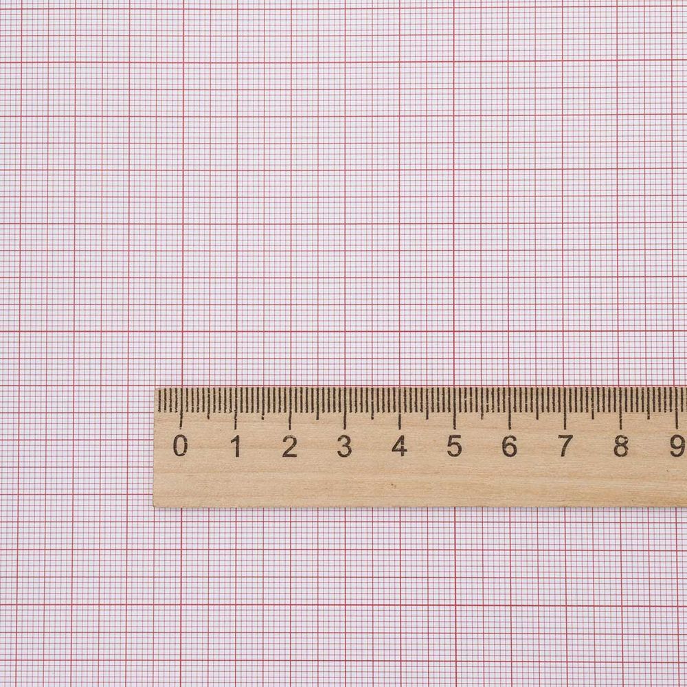 Бумага масштабно-координатная 80 г/м², А3 Маджента, 50 листов