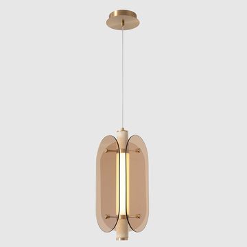 Светильник подвесной LED 18W 4000К AMARILLO SP18W LED BRASS латунь Crystal Lux