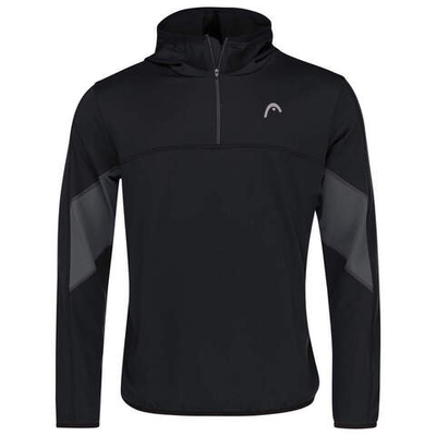 Мужская теннисная кофта Head Club 22 Tech Hoodie M - black