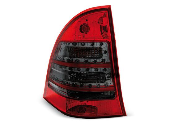 Задние фонари Mercedes C W203 red smoke led