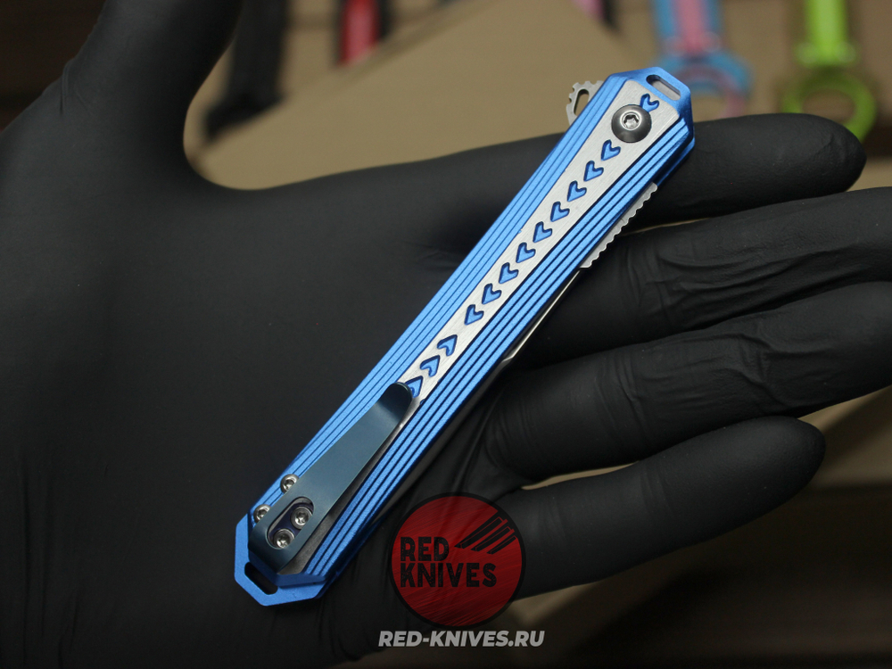 Нож CRKT STIKLER - рукоять алюминий, клинок сатин