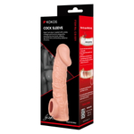 Насадка на пенис Cock Sleeve телесная реалистичная KOKOS CS-001-S