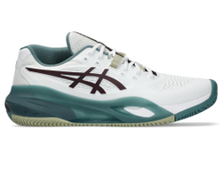 Теннисные кроссовки Asics Gel-Resolution X Clay - white/dark aubergine