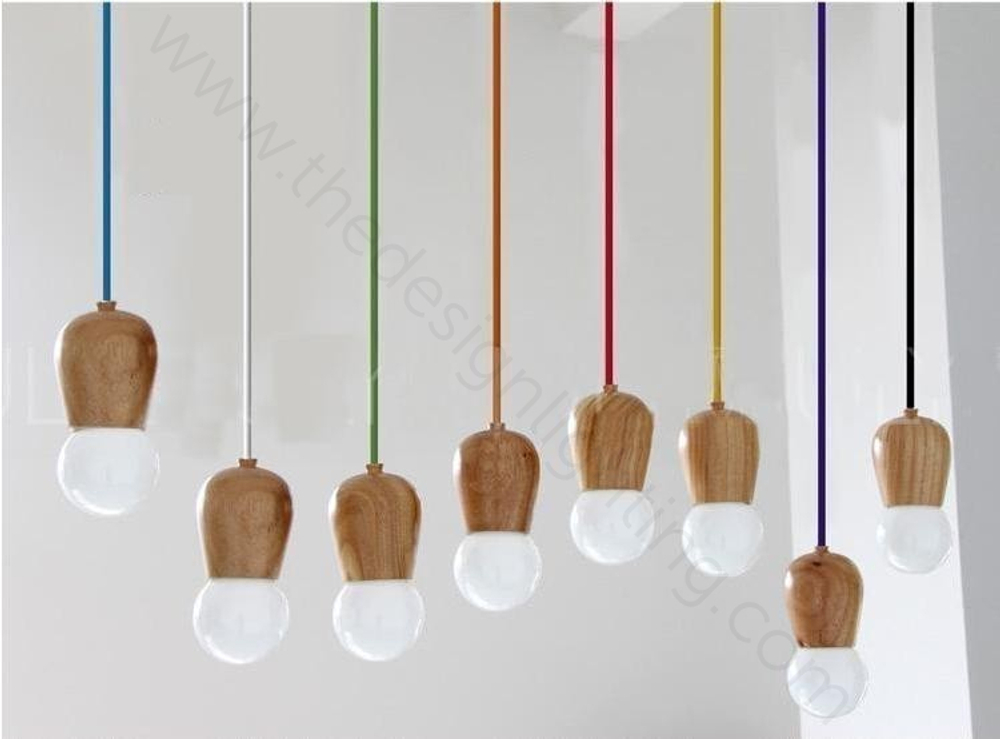 Pendant design lamp Ash  (Black)