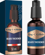 Сыворотка спрей для бороды Gillette King C. Gillette, с витамином В и кофеином 50 мл (Из Финляндии)