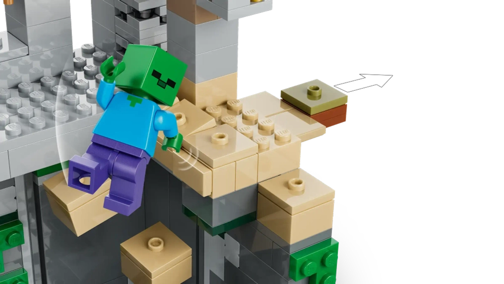 Конструктор LEGO Minecraft 21587 Zombie Dungeon