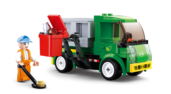 Konstruktor \ Конструктор City Cleaner/Vuilniswagen