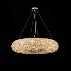 Люстра подвесная NewRgy M48-ф800*H170 H GOLD, 12×40 Вт, золотая