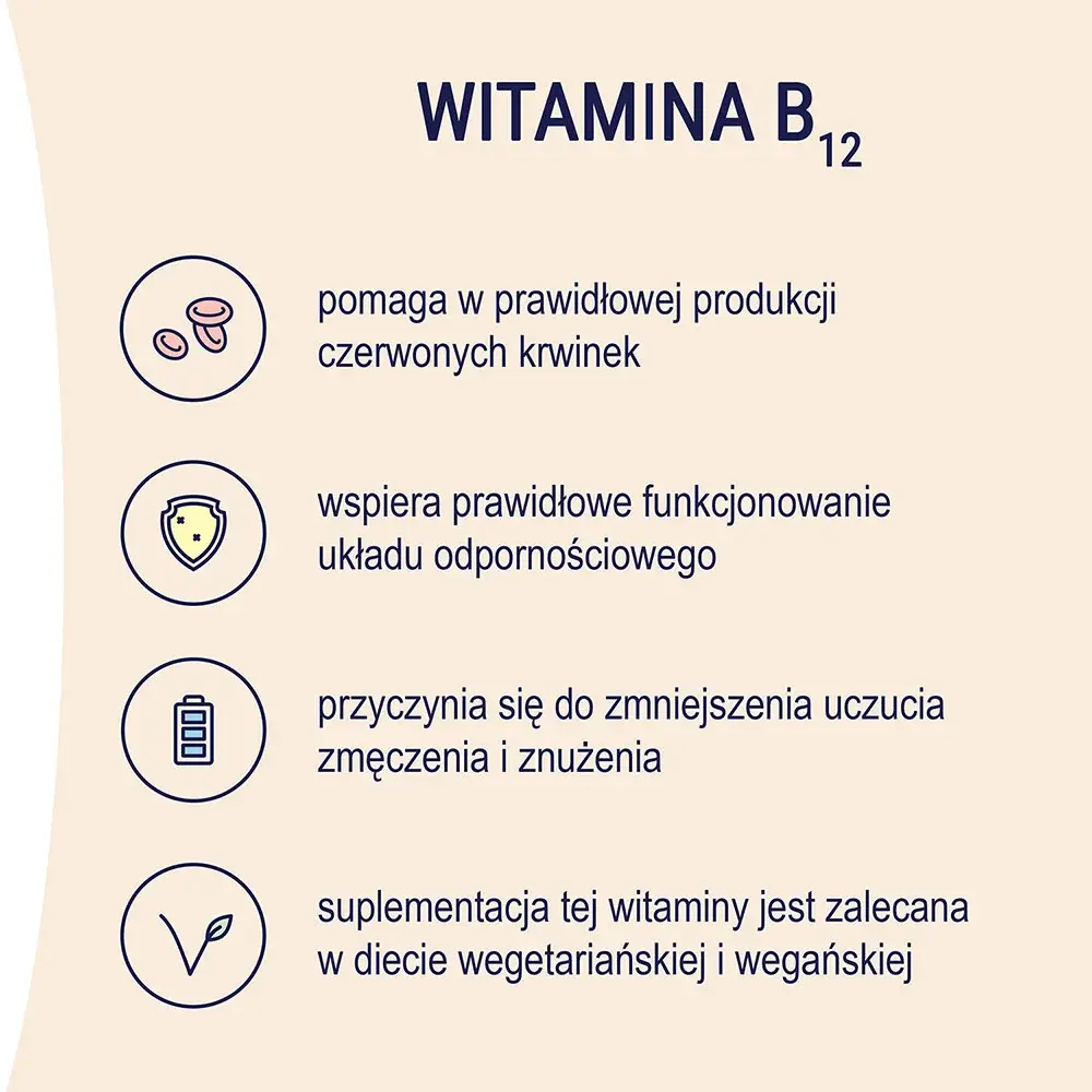 Диетическая добавка Naturell Vitamin B12, 100 жевательных таблеток