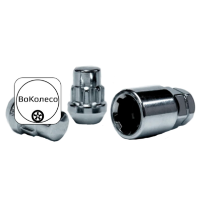 Гайка секрет.M12x1,5(32) конус/закрытая CH/2 ключа (КИТАЙ) H-20705SP