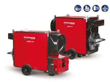 Теплогенератор мобильный Biemmedue JUMBO 235Т - [237.3 кВт / 400V]