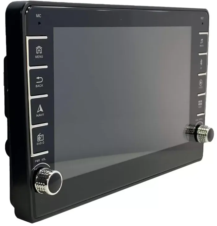 Магнитола для Volkswagen T5, T6, Tiguan, Passat, Polo, Jetta, Amarok, Golf и др., Skoda Fabia, Rapid - Kuberg SF-1075 (кнопки и крутилки), Android 12, Быстрая, CarPlay, 4G SIM-слот
