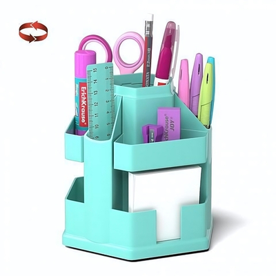 Набор настольный на вращ. подставке Office, Pastel Mint, мятный (ErichKrause)