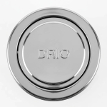 Ведро напольное для мусора DRIO Commerical PB01811 нерж.сталь с антипальчиковым покрытием