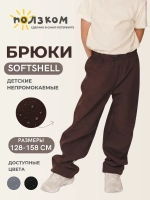 Штаны детские софтшелл демисезонные